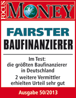 Focus Money: ACCEDO AG besonders fairer Baufinanzierer