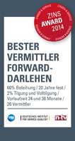 Zinsaward 2014: ACCEDO bester Forward-Anbieter