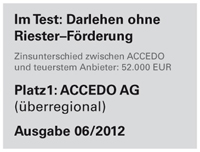 Dreimal erster Platz für ACCEDO