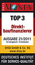 Unter den Besten bei Direktfinanzierung